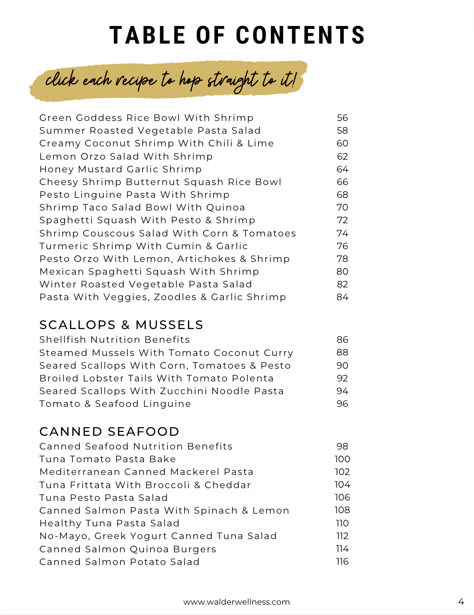 Healthy Seafood Dinners Ebook