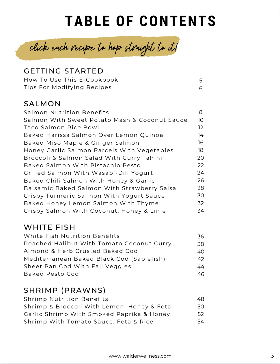 Healthy Seafood Dinners Ebook